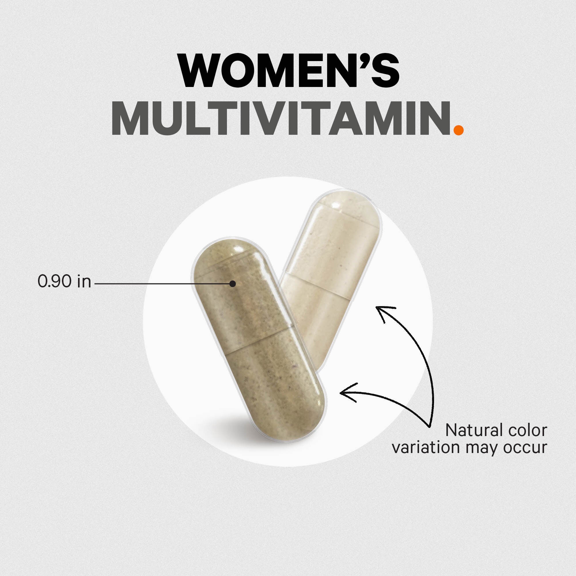 Women's Fermented Multivitamin - 120 Capsules (60 Servings)  | GNC